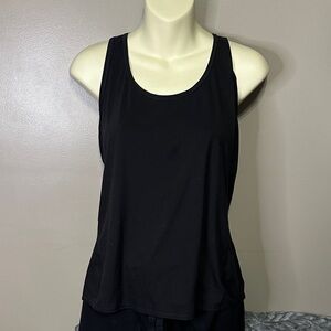Athleta Black Women's Racerback Tank Top size medium